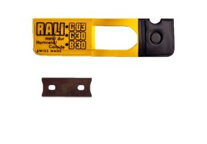 Lame 30mm carbure de tungstène réversible bicoupe