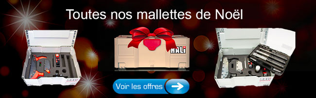 Mallettes d'outils de Noël